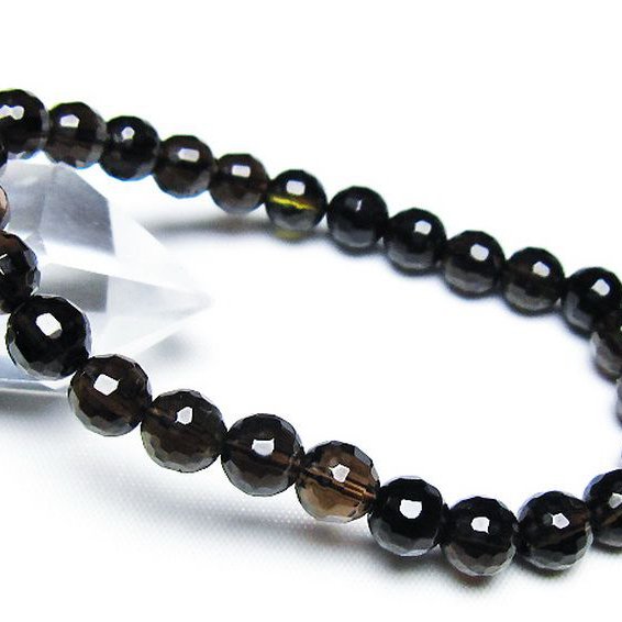 ライトニング水晶 ブレスレット 7mm [T287-2633]