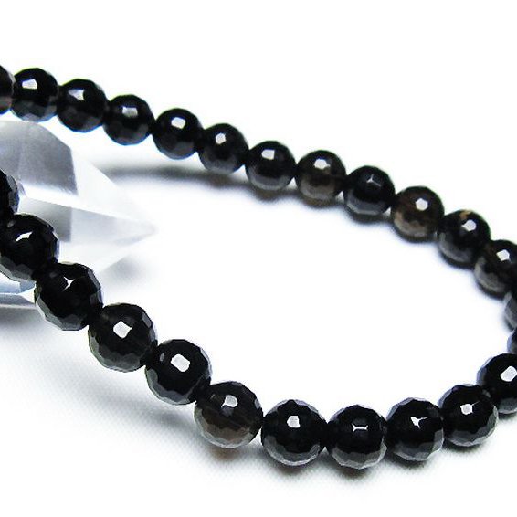 ライトニング水晶 ブレスレット 7mm [T287-2636]