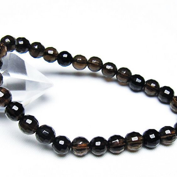 ライトニング水晶 ブレスレット 7mm [T287-2647]