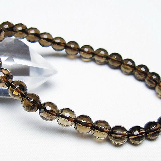 ライトニング水晶 ブレスレット 7mm [t287-2692]