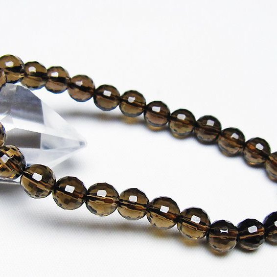 ライトニング水晶 ブレスレット 7mm [t287-2711]