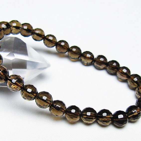 ライトニング水晶 ブレスレット 7mm [t287-2712]