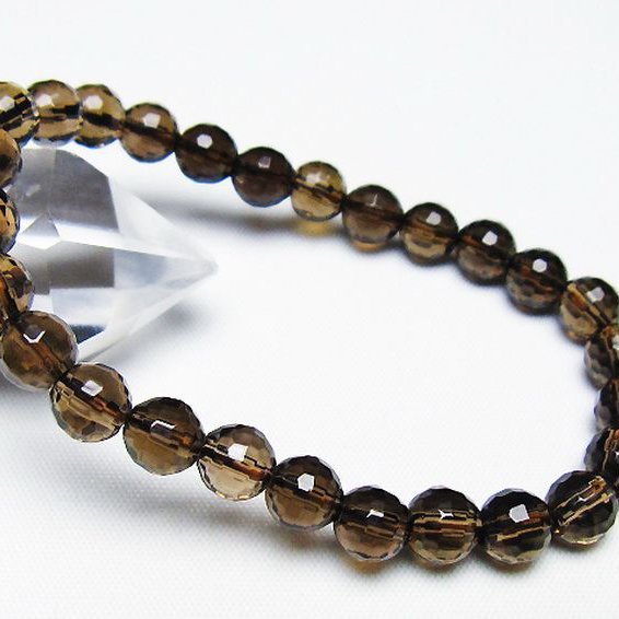 ライトニング水晶 ブレスレット 7mm [t287-2732]