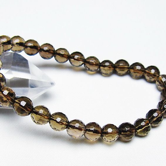 ライトニング水晶 ブレスレット 7mm [t287-2736]