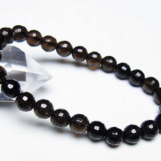 ライトニング水晶 ブレスレット 7mm [T287-2760]