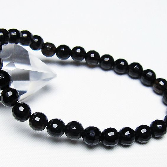 ライトニング水晶 ブレスレット 7mm [T287-2771]