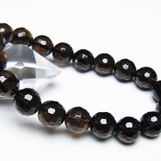 ライトニング水晶 ブレスレット 10mm [t287-2801]