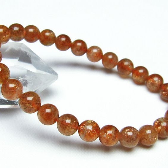 アフリカンストロベリークォーツ ブレスレット 7mm [T288-3441]