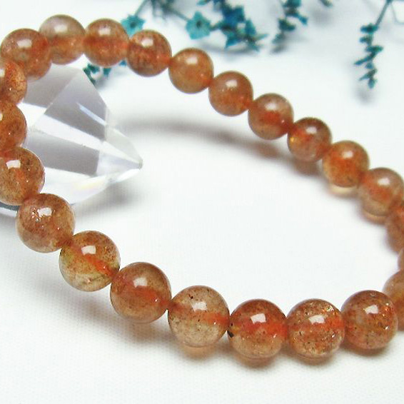 アフリカンストロベリークォーツ ブレスレット 8mm [T288-3762]