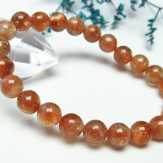 アフリカンストロベリークォーツ ブレスレット 8mm [T288-3763]