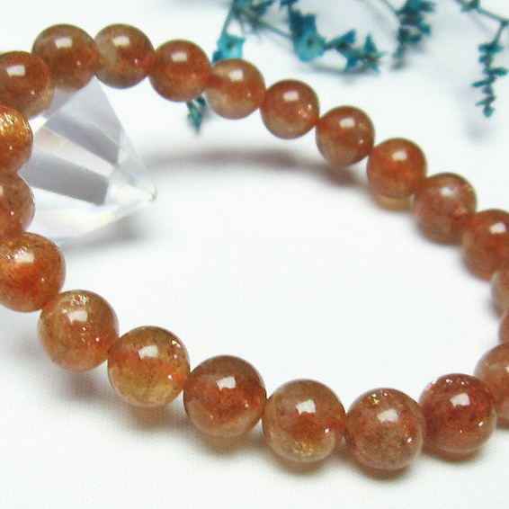 アフリカンストロベリークォーツ ブレスレット 9mm [T288-3769]