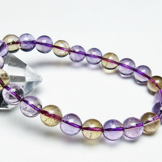 アメトリン ブレスレット 8mm [T29-8289]