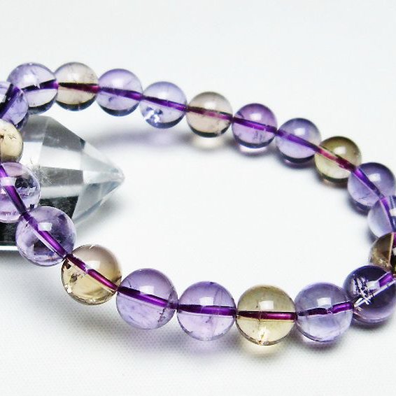 アメトリン ブレスレット 9mm [T29-8295]