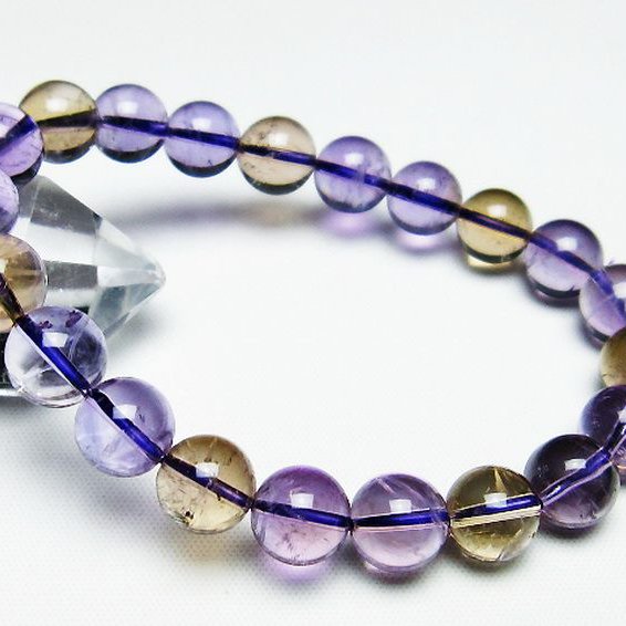 アメトリン ブレスレット 9mm [t29-8301]