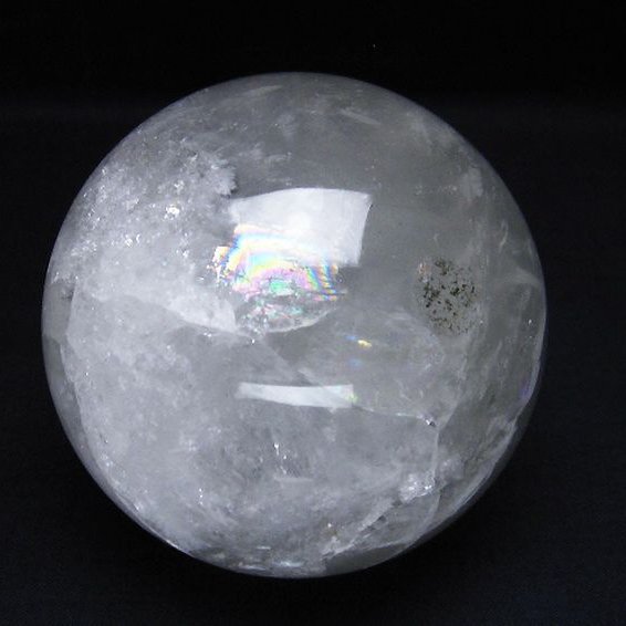 ガーデン水晶 丸玉 87mm [T296-1694]