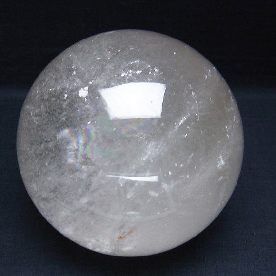 1.6Kg ヒマラヤ水晶 丸玉 106mm [T296-1711]