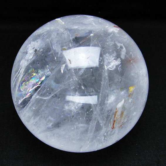 ヒマラヤ水晶 丸玉 77mm [t296-1857]