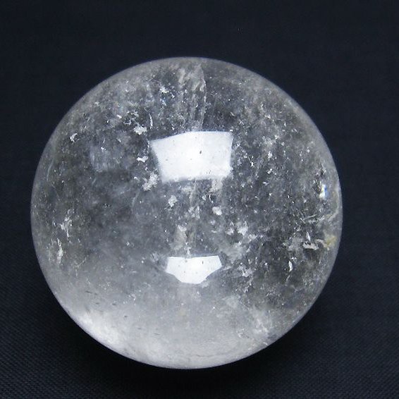 ヒマラヤ水晶 丸玉 45mm [t296-2339]