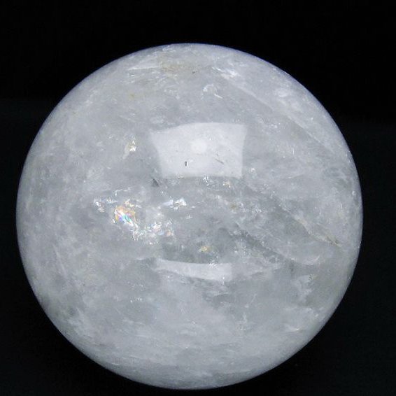 1.1Kg ヒマラヤ水晶 丸玉 93mm [t296-2875]