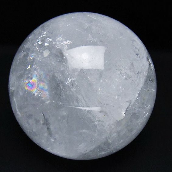 1.6Kg ヒマラヤ水晶 丸玉 107mm [T296-2922]