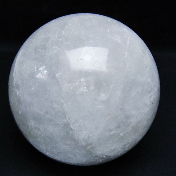 1.2Kg ヒマラヤ水晶 丸玉 93mm [t296-2965]