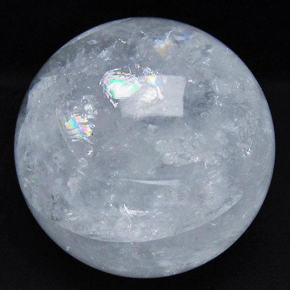 1.3Kg ヒマラヤ水晶 丸玉 98mm [t296-3057]