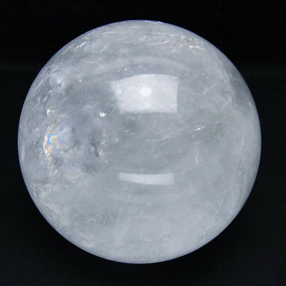 1.2Kg ヒマラヤ水晶 丸玉 95mm [t296-3115]