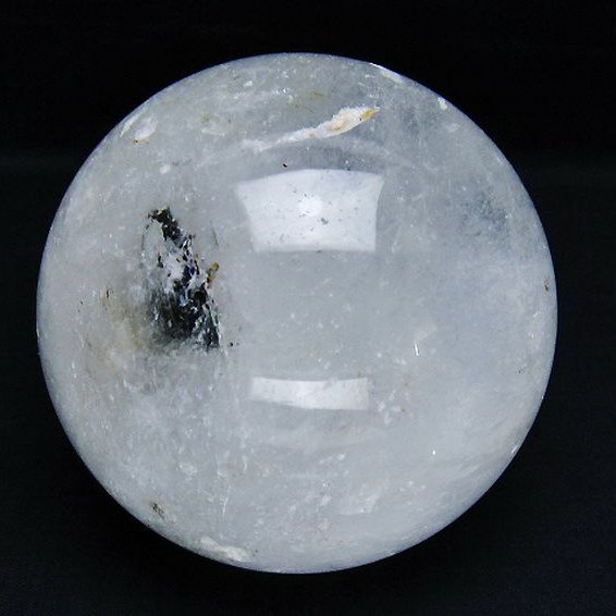 1.1Kg ヒマラヤ水晶 丸玉 92mm [t296-3150]