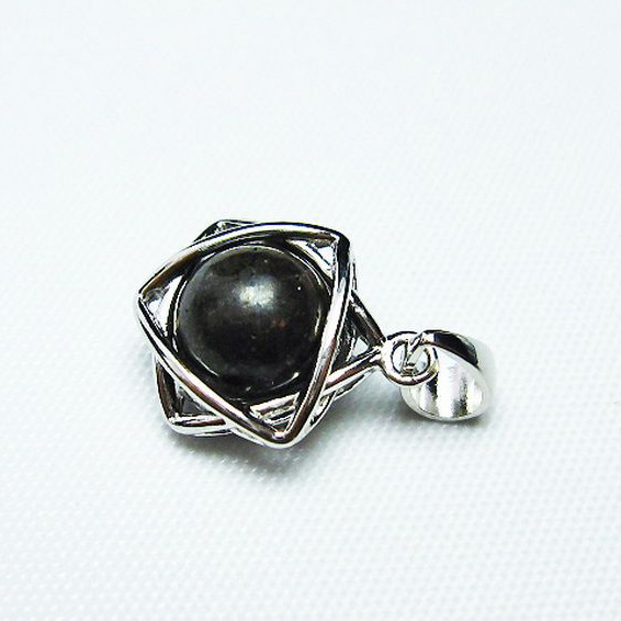 コンドライト「サハラNWA869隕石」 ペンダント [T298-378]