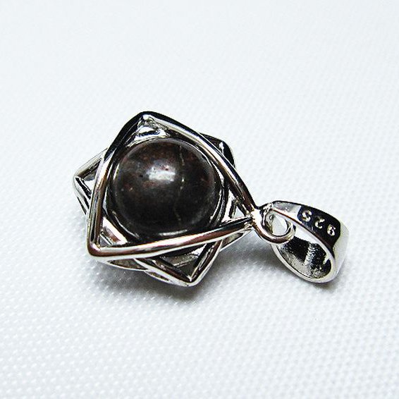 コンドライト「サハラNWA869隕石」 ペンダント [T298-388]