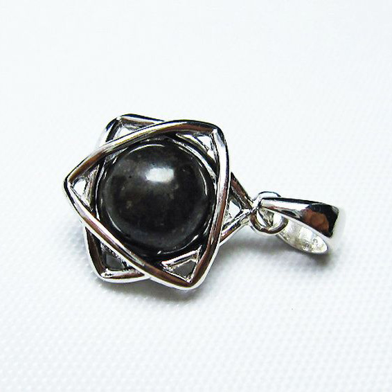 コンドライト「サハラNWA869隕石」 ペンダント [T298-402]