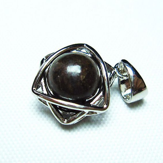 コンドライト「サハラNWA869隕石」 ペンダント [T298-537]