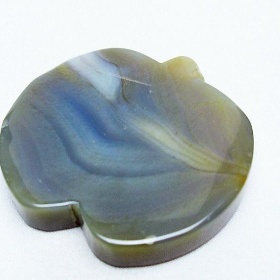 アゲート リンゴ 置物[T300-3674]