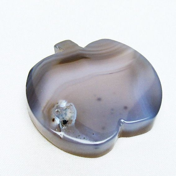 アゲート リンゴ 置物[T300-3763]