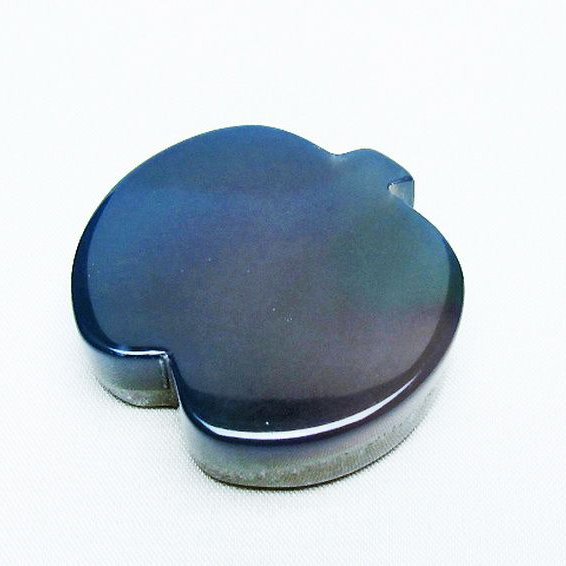 アゲート リンゴ 置物[T300-3777]