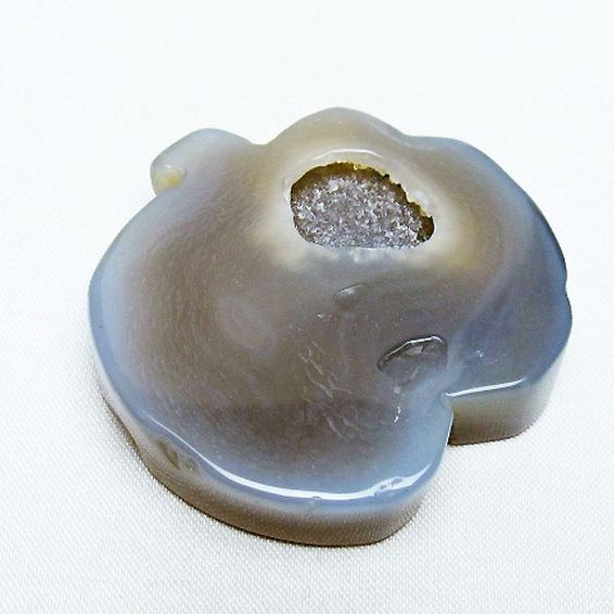 アゲート リンゴ 置物[T300-3778]