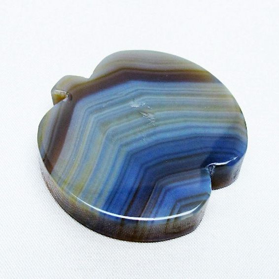 アゲート リンゴ 置物[T300-3781]