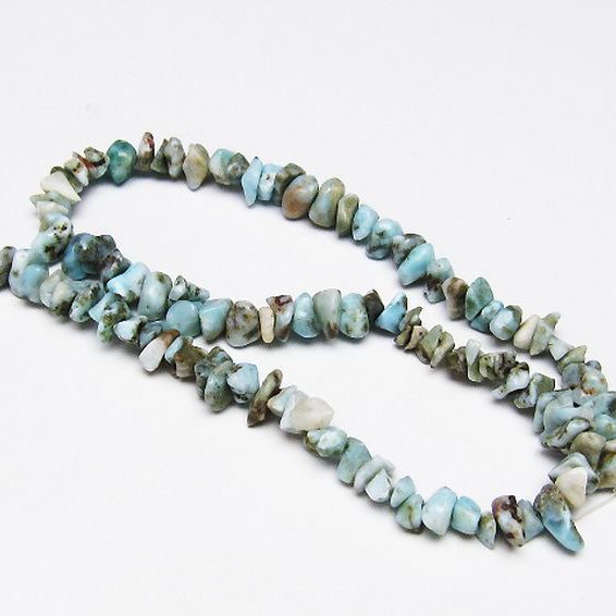 ラリマー  一連  ビーズ[T301-743]