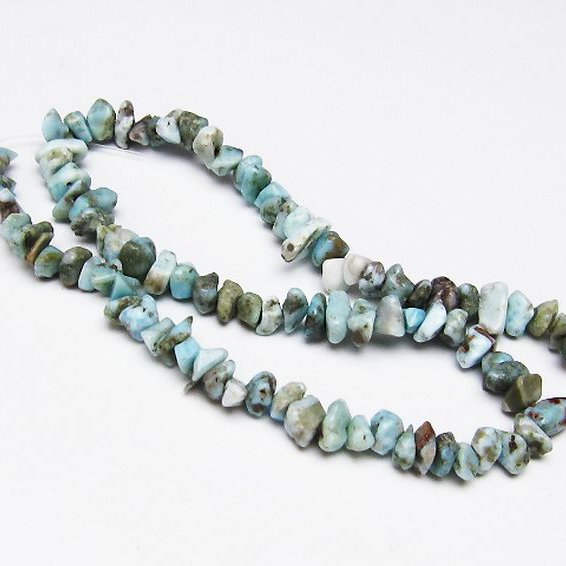 ラリマー  一連  ビーズ[T301-826]