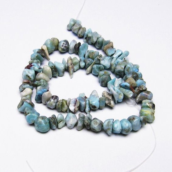 ラリマー  一連  ビーズ[T301-948]