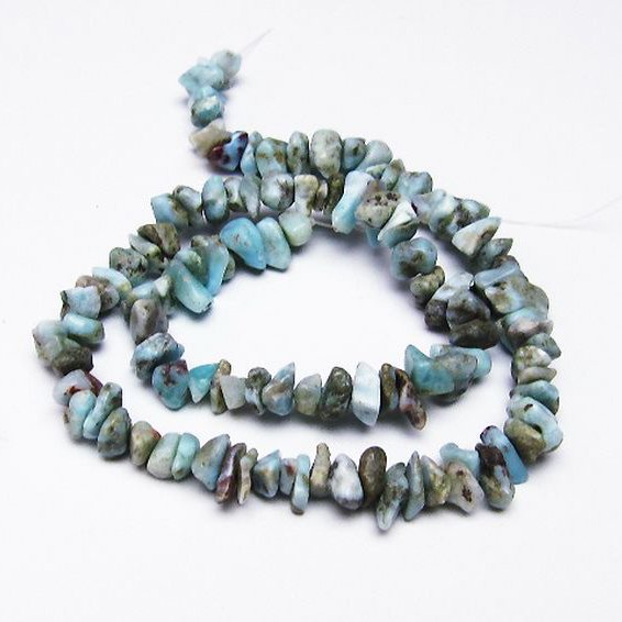 ラリマー  一連  ビーズ[T301-968]