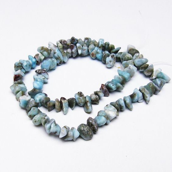 ラリマー 一連 ビーズ [t301-989]