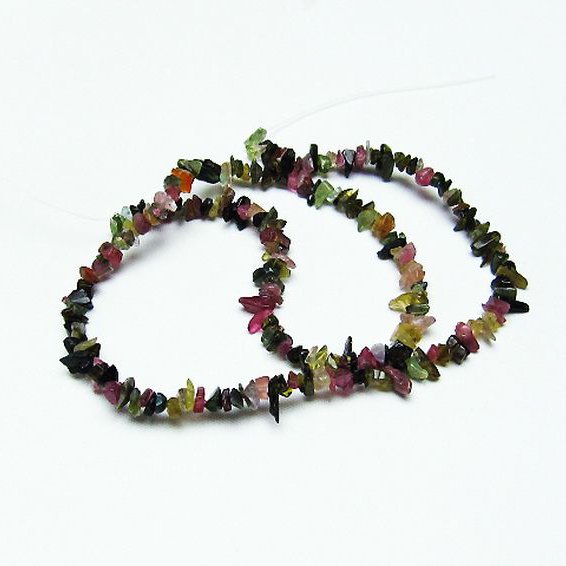 ミックスカラートルマリン 一連 [T302-1745]