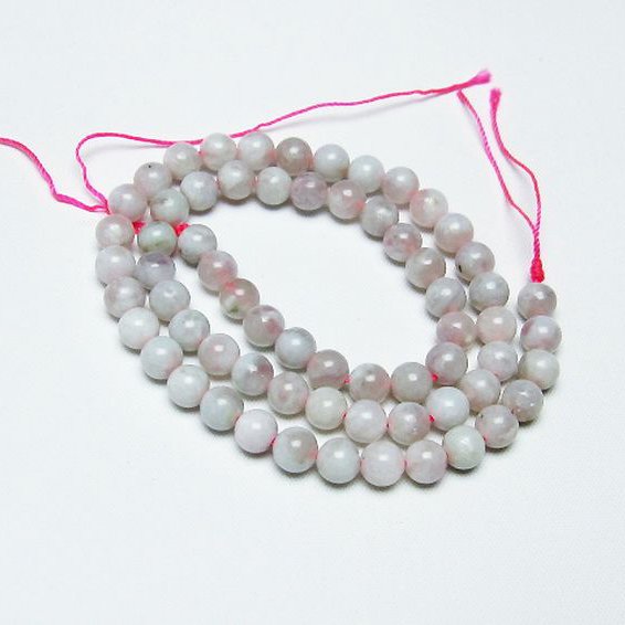 ピンク トルマリン ビーズ 一連 6mm [T304-3239]