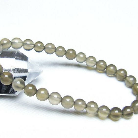 アゲート ブレスレット 6mm [T307-579]