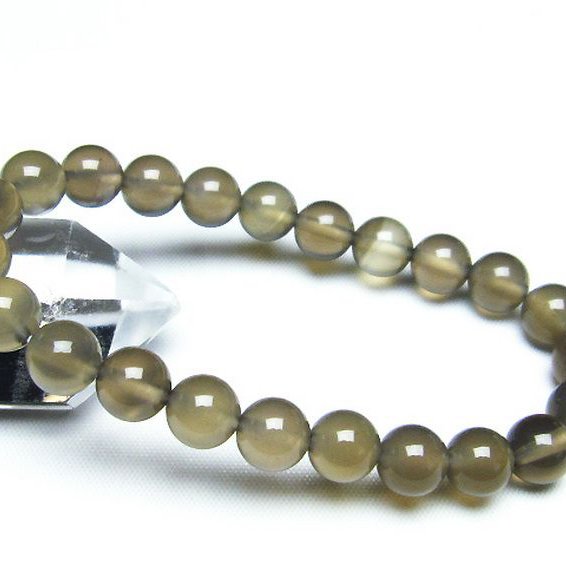アゲート ブレスレット 8mm [T307-663]
