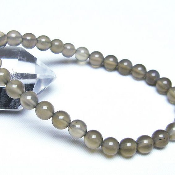 アゲート ブレスレット 6mm [t307-780]