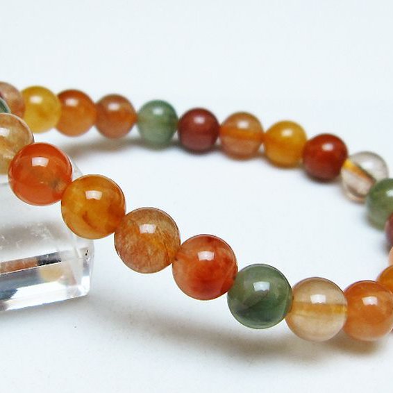 ルチル水晶 ブレスレット 8mm [t308-2568]