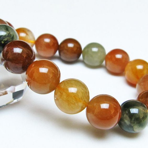 ルチル水晶 ブレスレット 13mm [t308-2634]