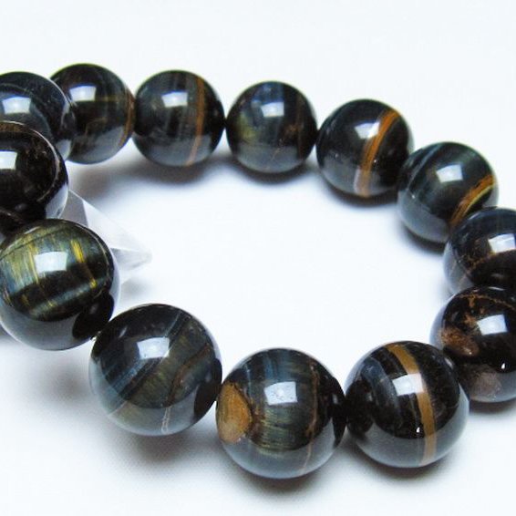ミックスタイガーアイ ブレスレット 18mm [t31-6213]